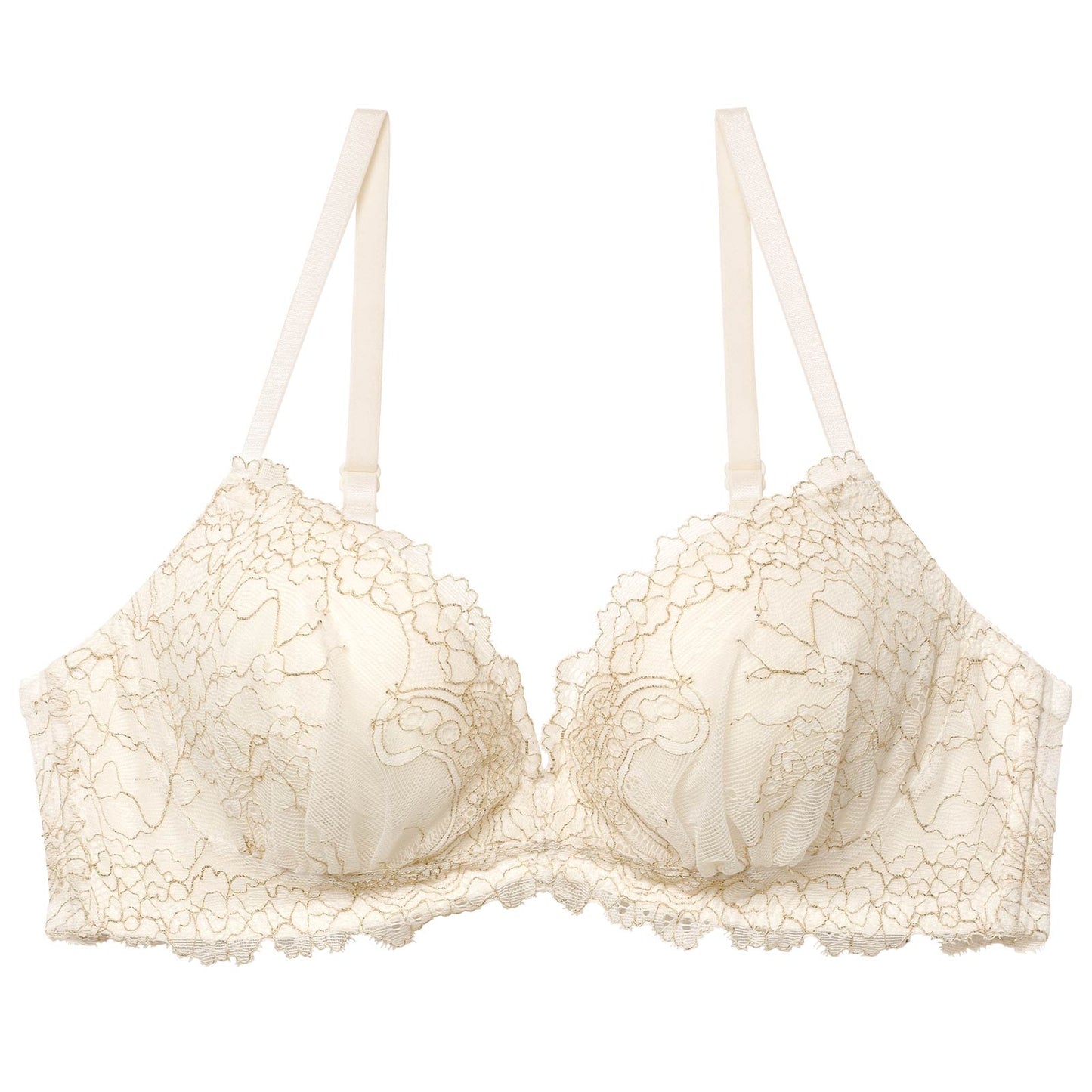 ふわりっちブラジャー/アイボリー